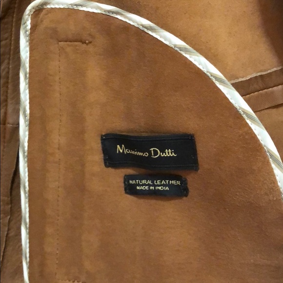 Massimo Dutti sheep leather jacket - Picture 4 of 6